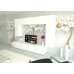 Living Armonia MDF Alb Lucios - Varianta 1 cu sistem "PUSH TO OPEN"